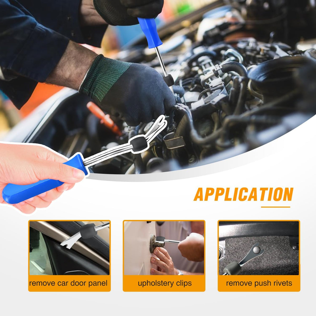 GOOACC spread of varied clip sizes for accurate replacement and coverage benefit