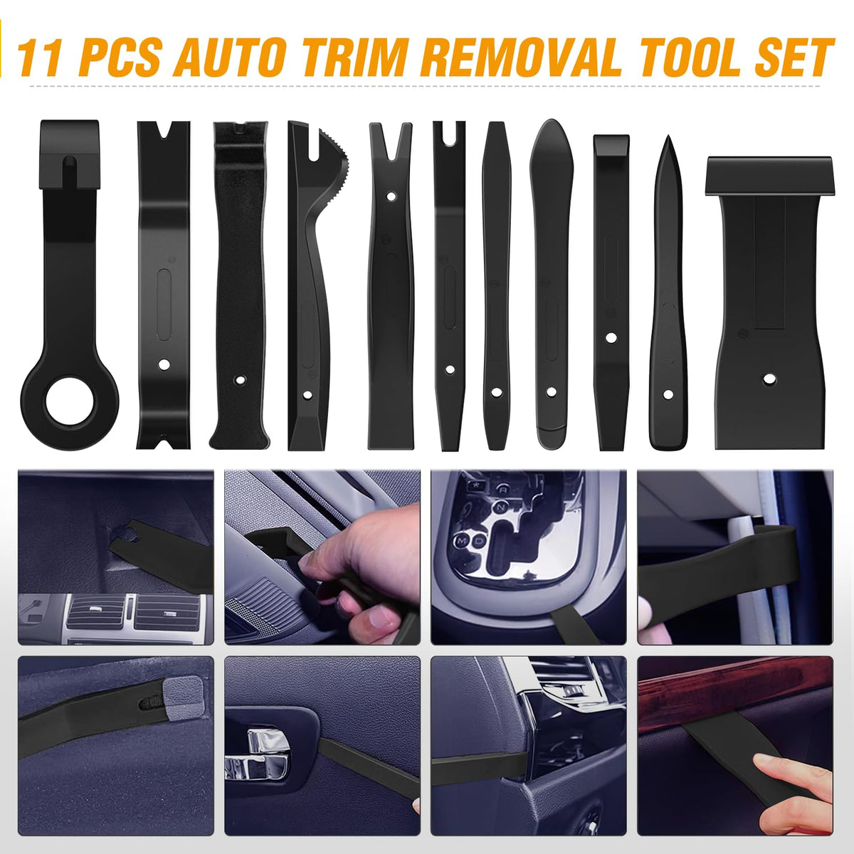 GOOACC stainless steel terminal and stereo tools detail for secure connector and radio extraction