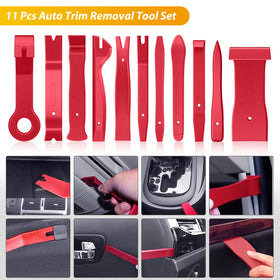 GOOACC tools in use removing a car door panel without damage