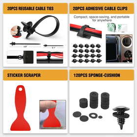 GOOACC tools being used to remove a car door panel highlighting safe removal