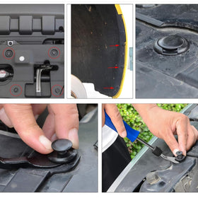 GOOACC workbench lifestyle image with tools and kit ready for convenient maintenance benefit