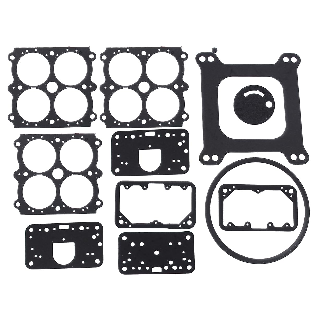 goodbest layout of diaphragms and O-rings organized for rebuild, helps fast, accurate installation