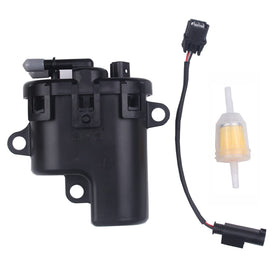 goodbest fuel pump front view showing compact housing and easy fit