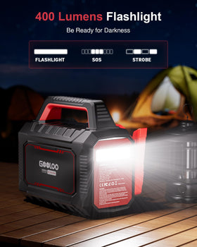 GOOLOO GT Truck PRO powering phone and laptop simultaneously, multi-device support