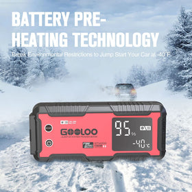 GOOLOO GT4000 side ports close-up showing PD100W fast-charging capability