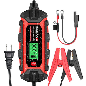 GOOLOO S4 front panel showing controls and ports for easy operation