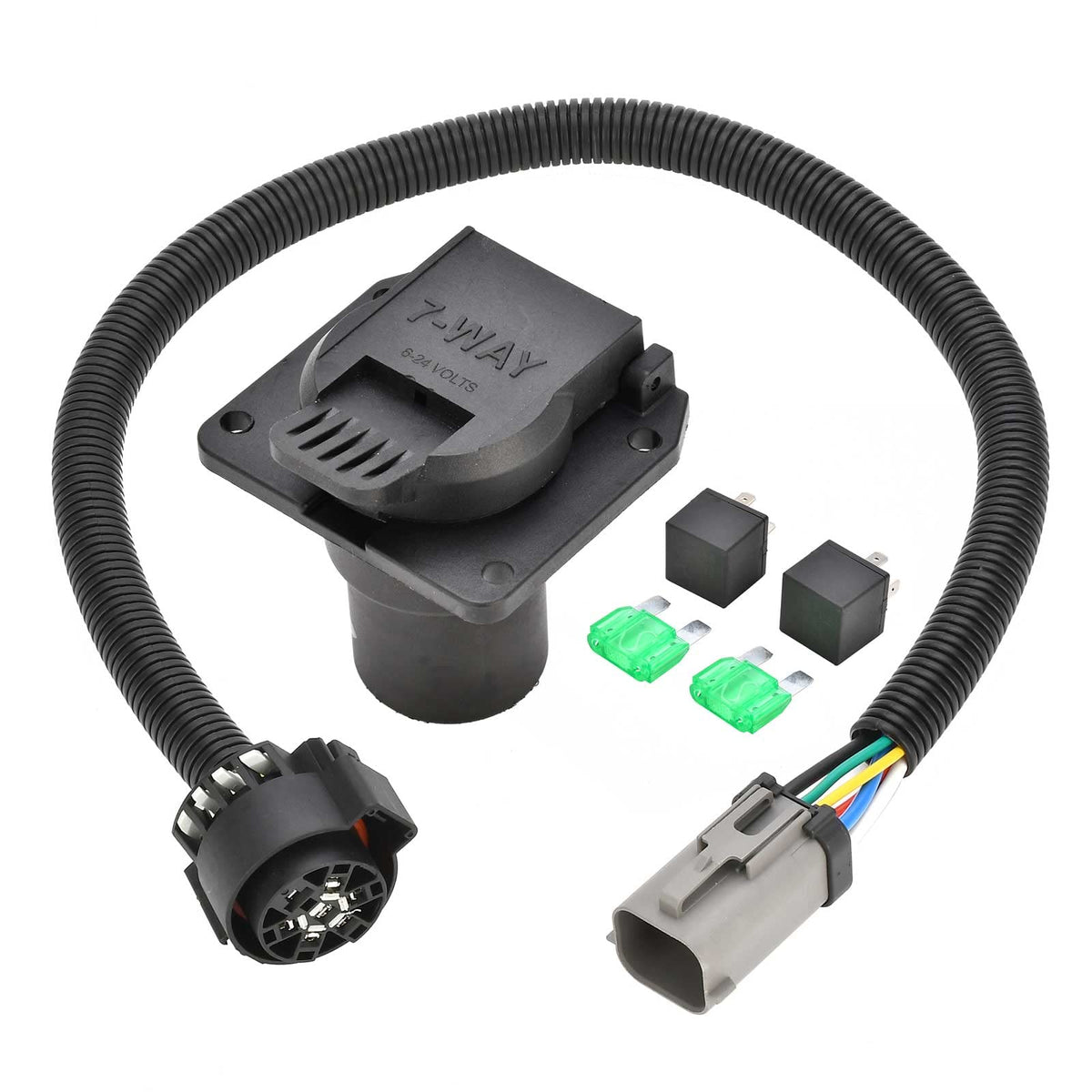 Goopool front connector and socket showing clean fit and reliable connection