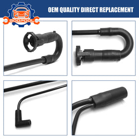 Goopool installed under hood illustrating correct routing and fitment