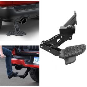 Goopool mounted on Ram bumper left corner demonstrating direct-fit convenience