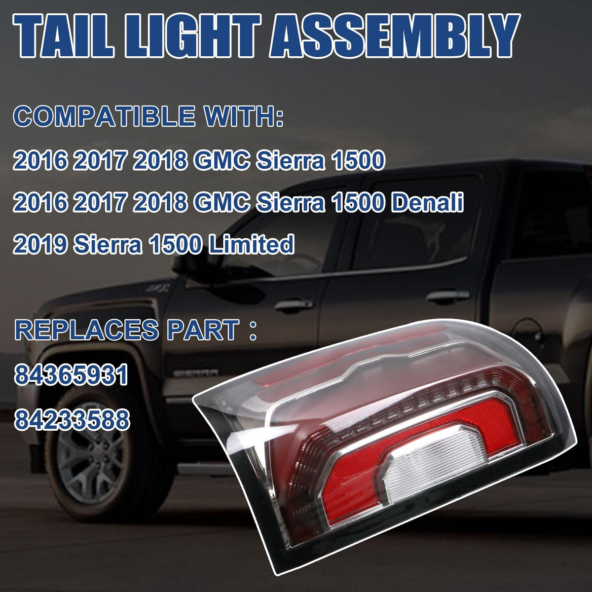 Goopool tail light close-up lens texture highlighting durable UV-resistant material for clarity