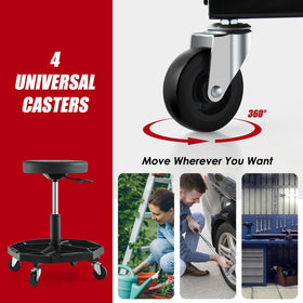 Goplus height adjustment from 16 to 22 inches demonstrating versatility