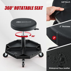 Goplus four removable trays detached to show organized tool storage