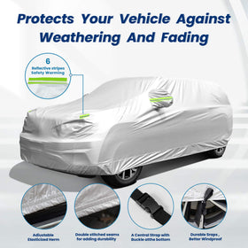 GORDITA drawstring and hem detail securing cover in windy conditions benefit
