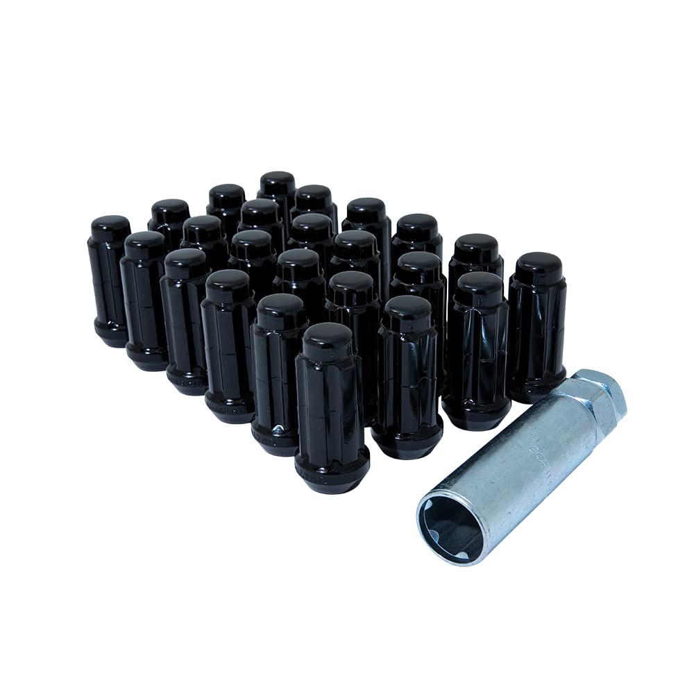 GORILLA black spline lug nut kit front packaging showing contents and key