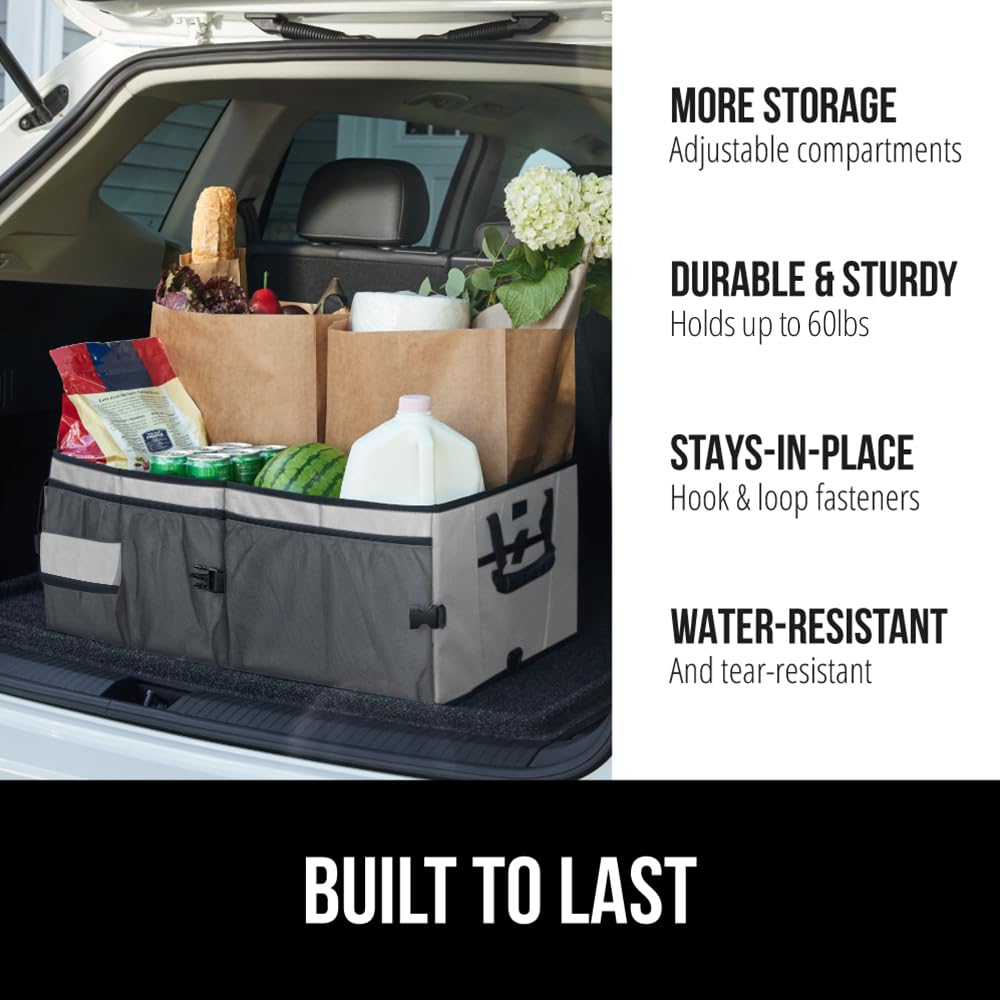 GORILLA GRIP collapsed flat for compact storage and space-saving convenience