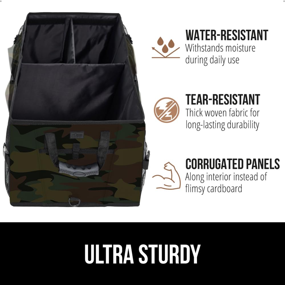 GORILLA GRIP mesh exterior pocket holding small items for quick access