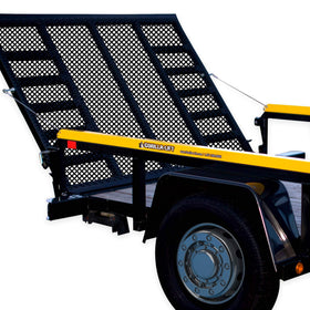 GORILLA-LIFT front assembly mounted, shows balanced lift and easier tailgate use
