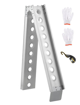 Gorkett ramp front view showing full 6ft length and raised edges for safe guidance