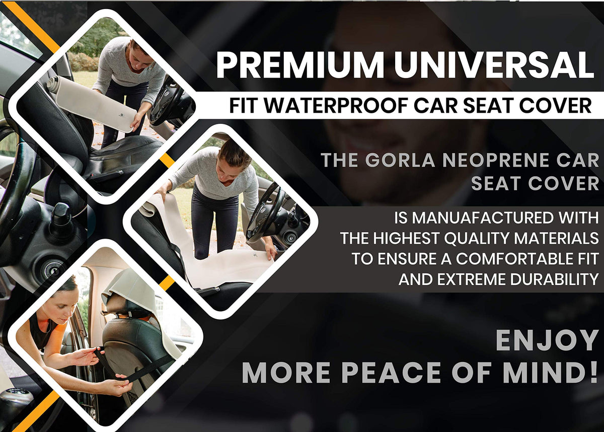 Gorla close-up neoprene texture highlights waterproof durability