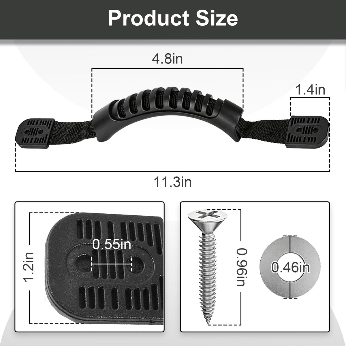 GOROBU close-up of ridged grip detail for improved hand comfort and control
