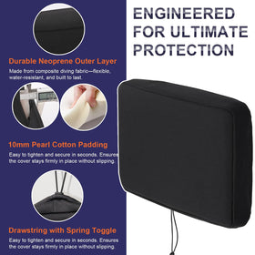 Goroovr cover held in hand showing scale and easy handling advantage