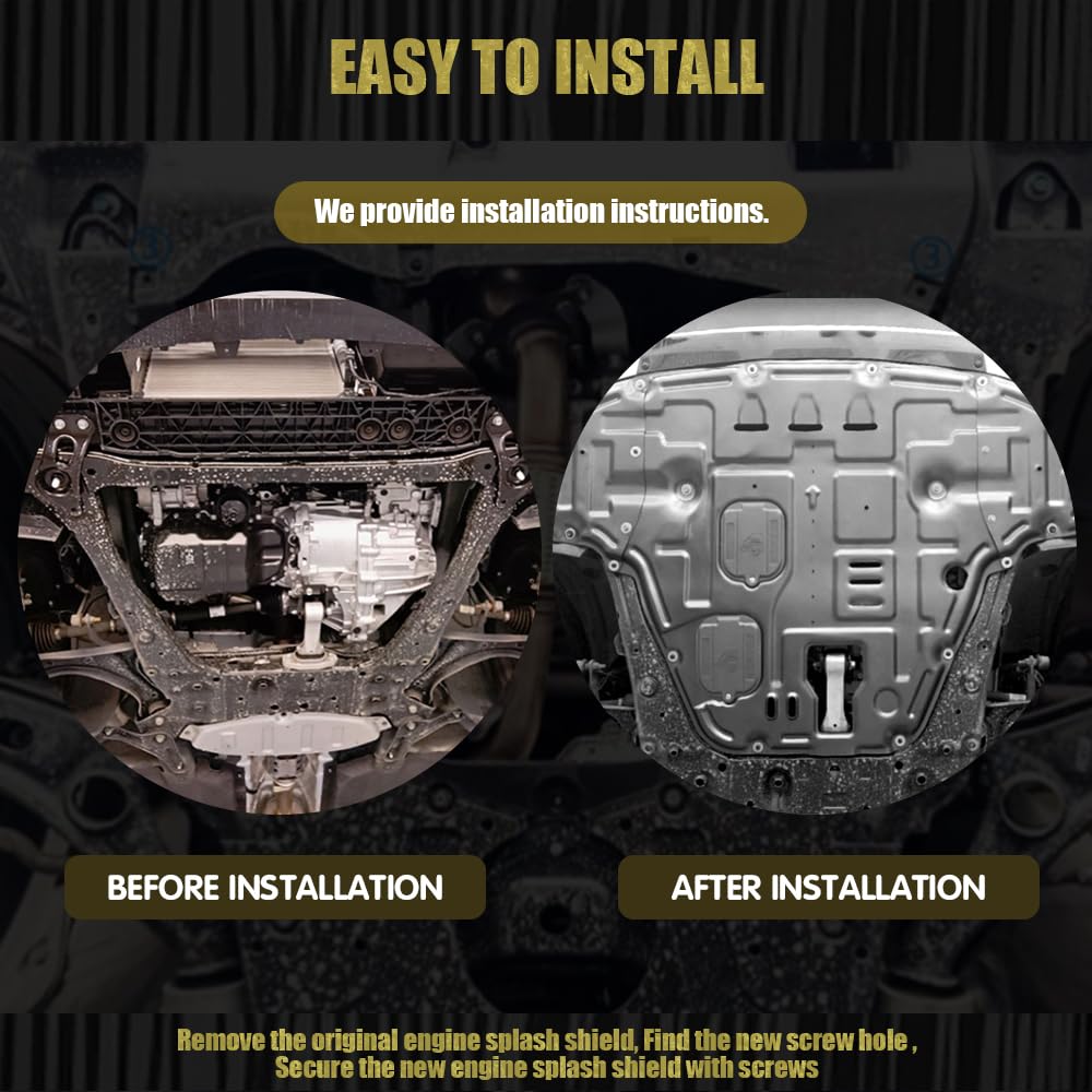 Gorzizen mounted under KIA K5 showing added protection of components