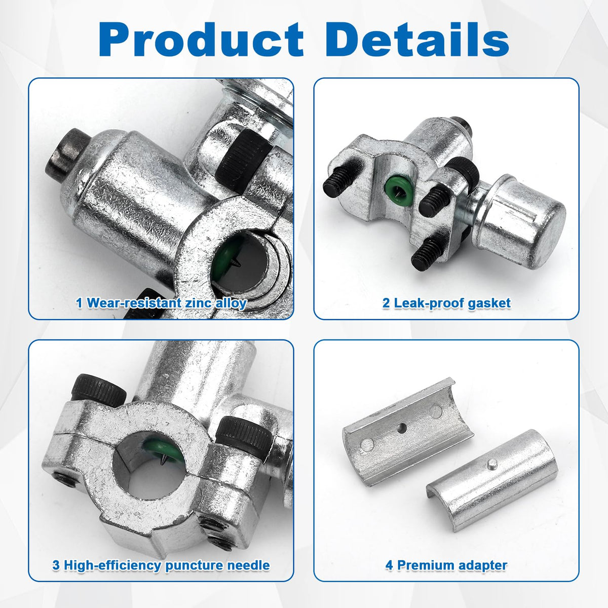 Gosknor steel hex key with valve demonstrating secure installation and reliable torque