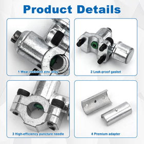 Gosknor steel hex key with valve demonstrating secure installation and reliable torque