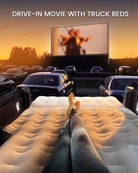 GOTIDY mattress with measuring tape — confirms tailored fit for mid-size beds