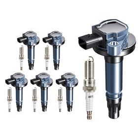 GPMMWPG front packaging showing full 6‑coil and plug kit, reliable replacement