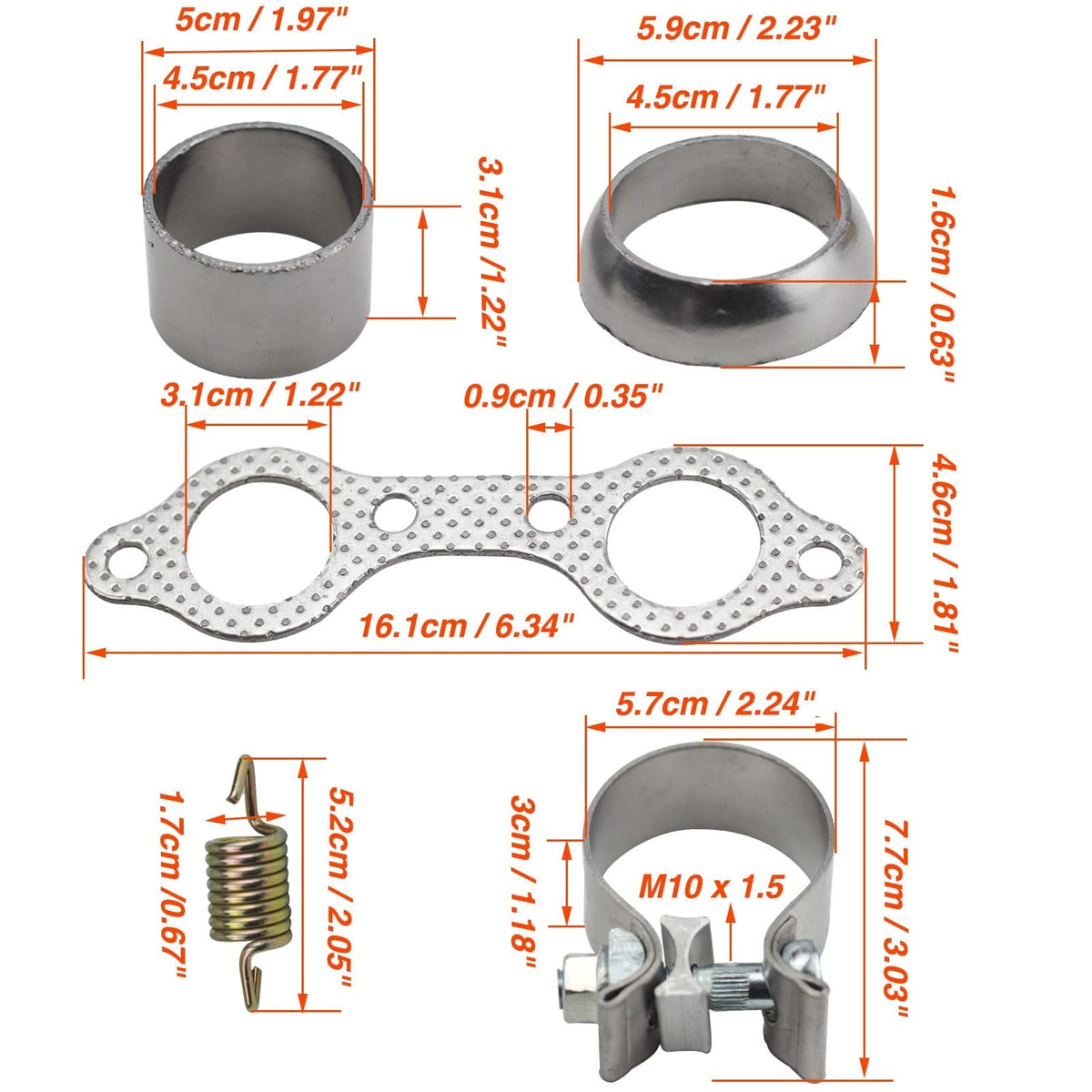gradora close-up donut seals showing compression and leak prevention