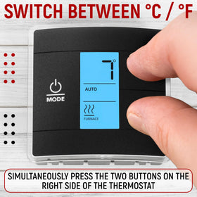 Granatan next to a credit card for compact size and space-saving benefit