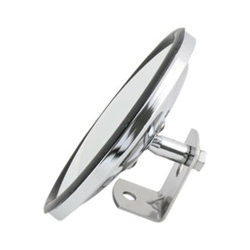 Grand General 33270 front view showing full chrome housing and 5-inch convex glass for wider sight