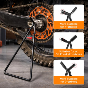 GRAND PITSTOP axle mount detail illustrating compatibility with 11mm, 14.5mm, 18mm axles