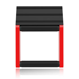 GRAND PITSTOP front view of roller stand showing stable support benefit