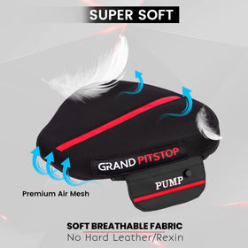 GRAND PITSTOP side profile inflated demonstrating shock-absorption