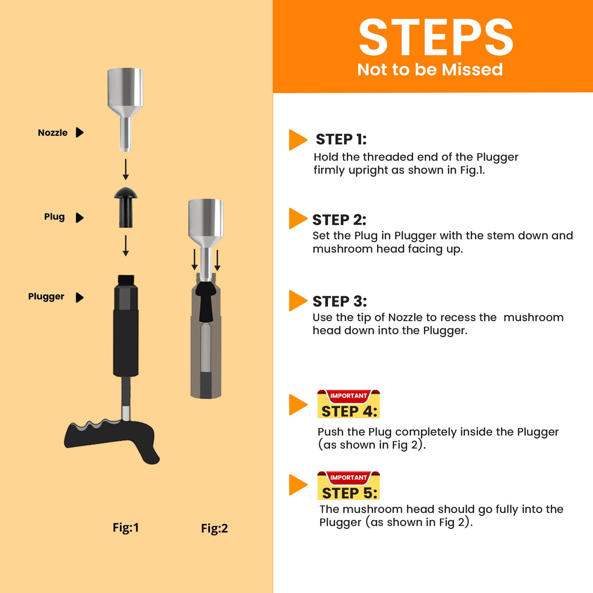 grand pitstop size comparison with coin showing plug dimensions for portability
