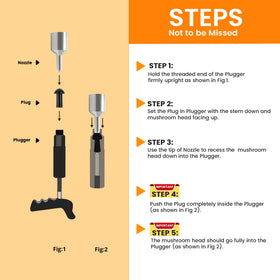 grand pitstop size comparison with coin showing plug dimensions for portability