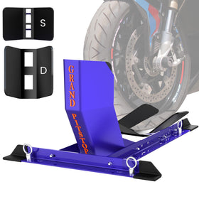 GRAND PITSTOP front view showing stable wheel support and safe transport