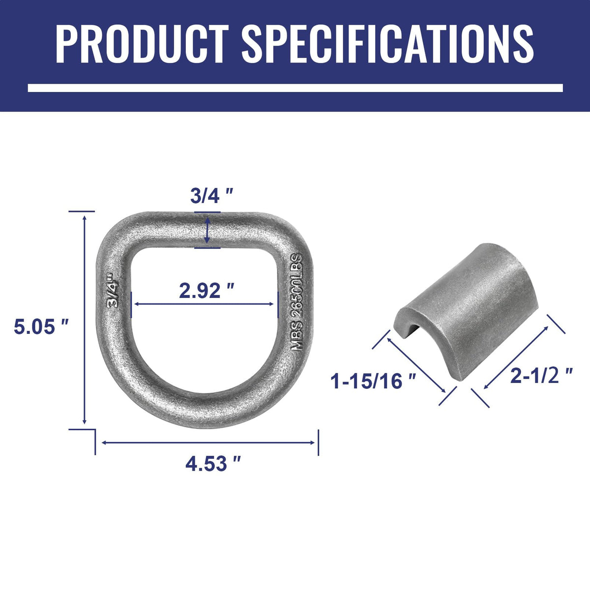 Grandroad auto anchor used on RV cargo area demonstrating secure load control
