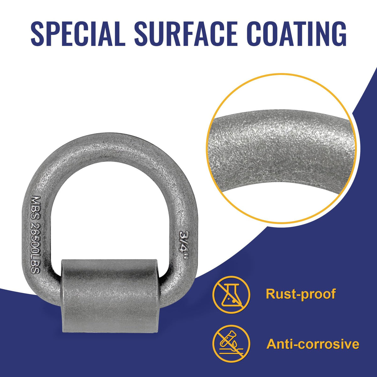 Grandroad auto side profile of weld base showing weld-ready flat mounting surface