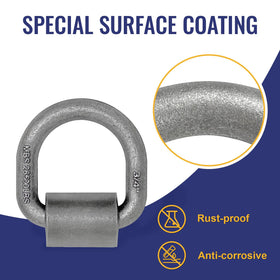 Grandroad auto side profile of weld base showing weld-ready flat mounting surface