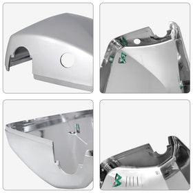 Grandroad Auto mirror cover size comparison with hand showing correct scale