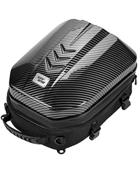 Grapelet front view showing hard-shell protection and secure closure benefit