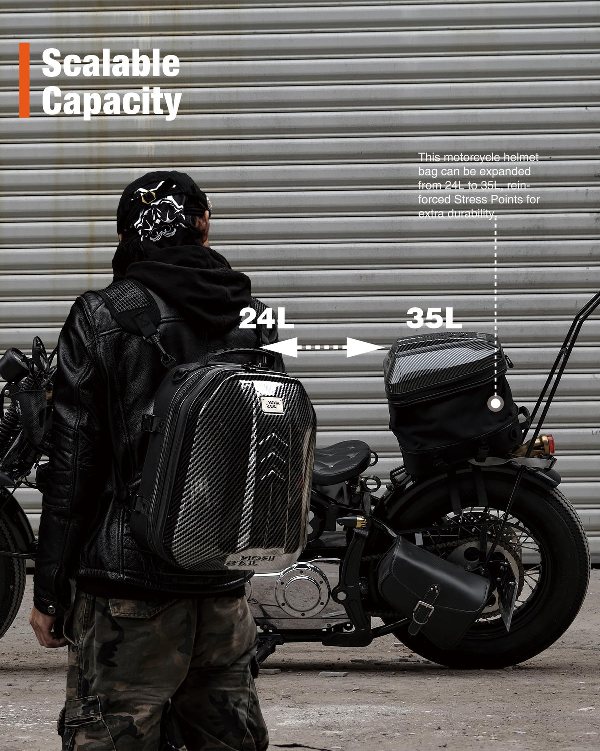 Grapelet rain cover deployed showing waterproof protection benefit
