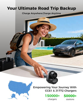 Grasside adapter held in hand showing compact size and travel convenience