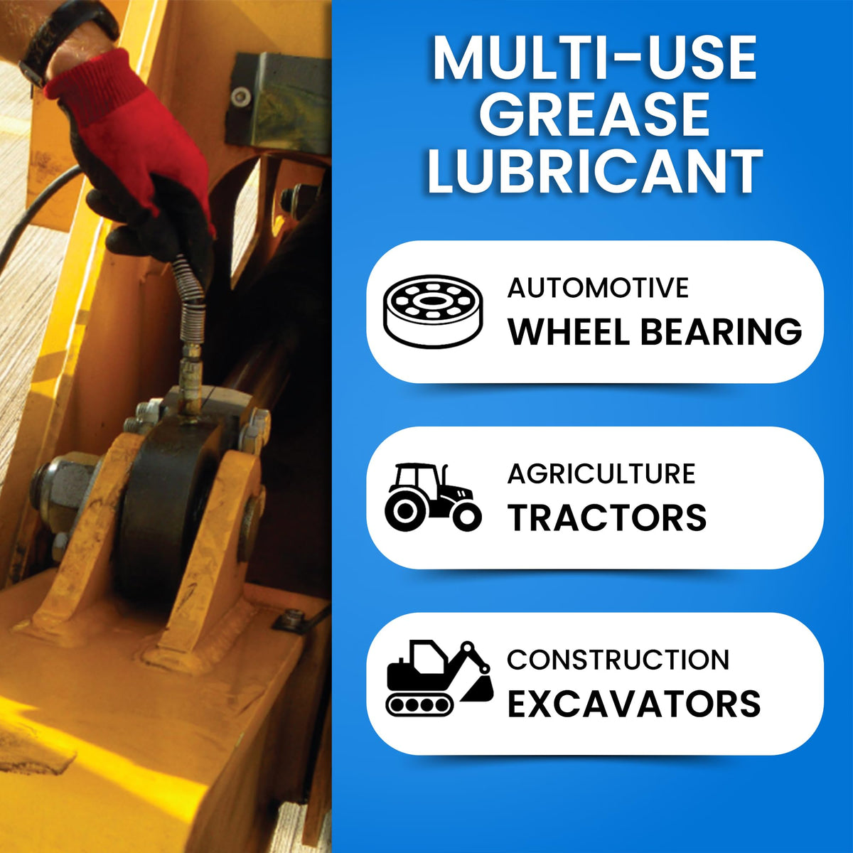 GREASECO applied on wheel bearing demonstrating protection and wear reduction benefit