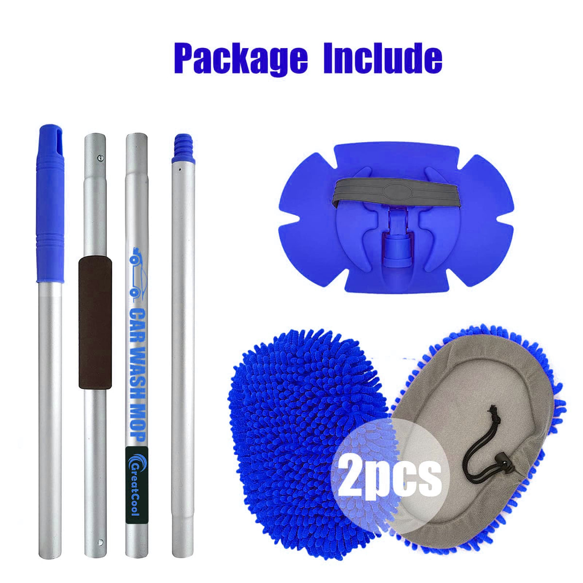 GreatCool disassembled kit in compact bag for easy storage and transport