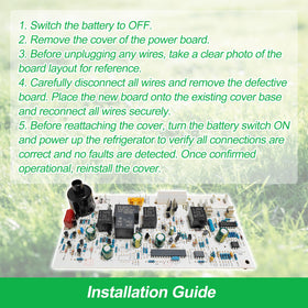 GREATUS power board next to ruler showing compact size and easy fit advantage