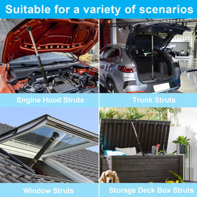 Greeily stored in car trunk demonstrating easy transport and toolbox readiness